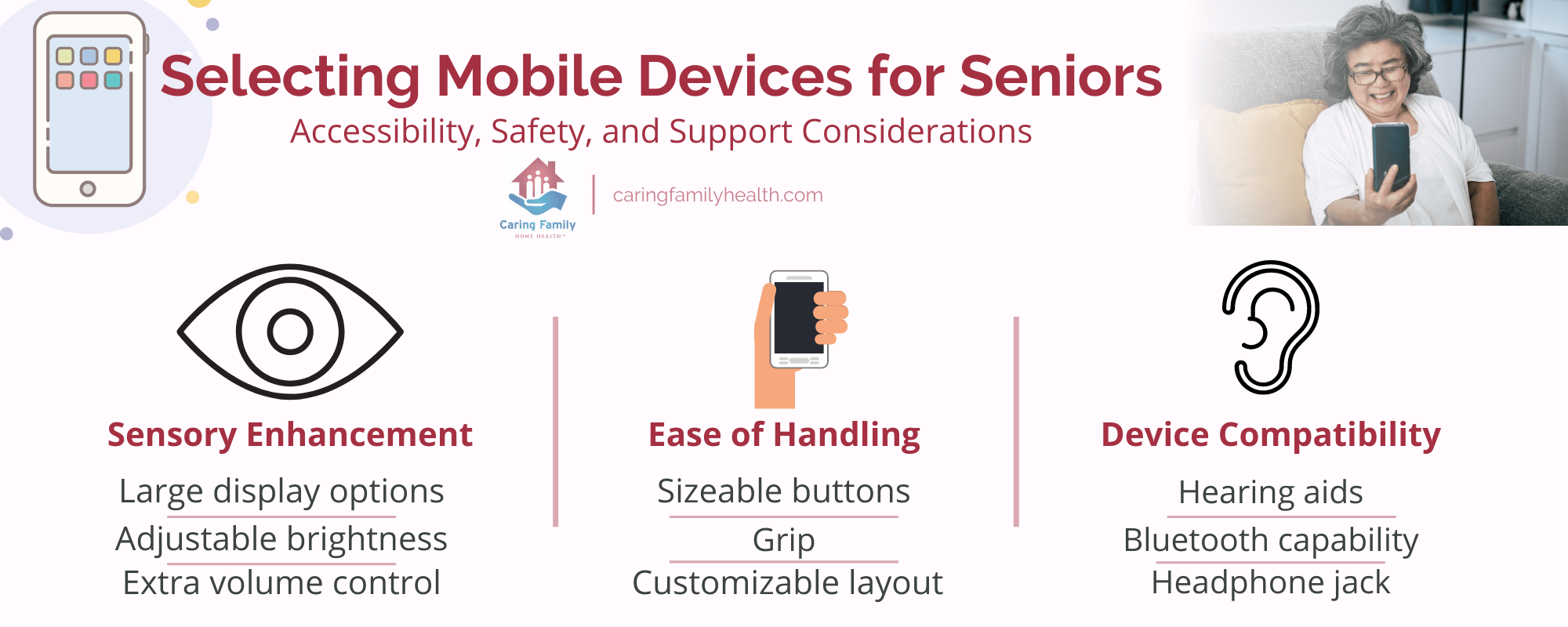 Mobile Devices For Seniors – Caring Family Home Health