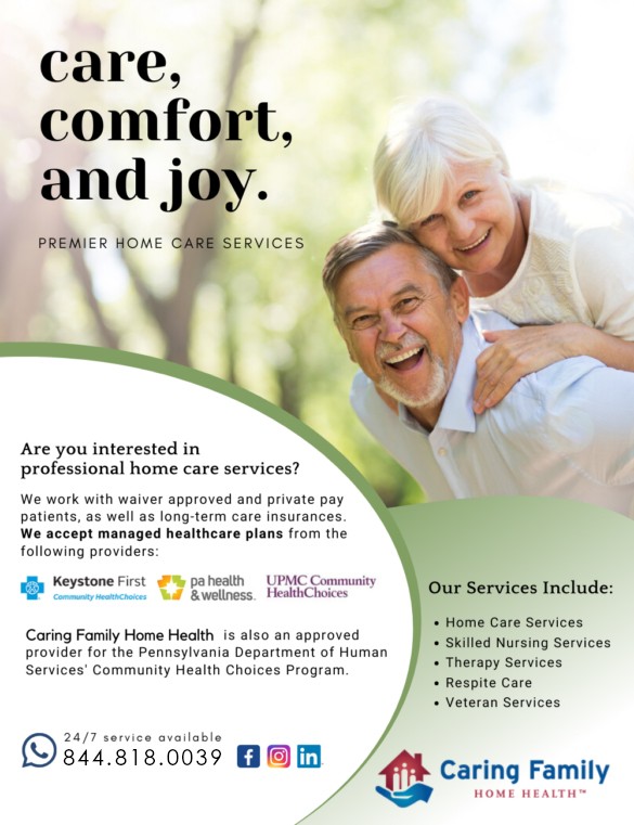 Professional Home Care Services Philadelphia, PA