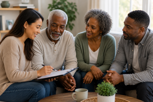 Involving Family Members and Care Professionals